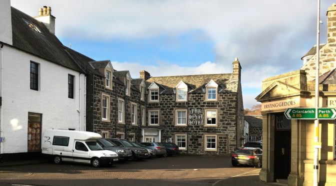 The Royal Hotel in Comrie