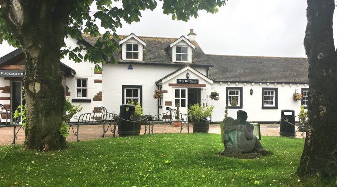 Exterior view of the Wee Big Shop in Gretna Green