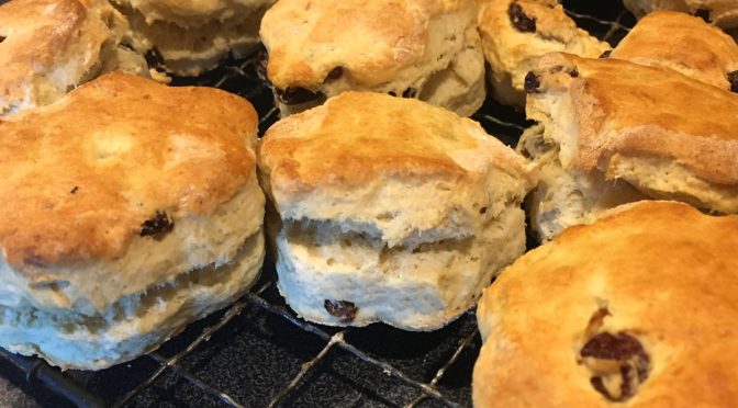 Pat’s scones