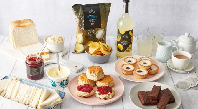 Morrison’s afternoon tea box