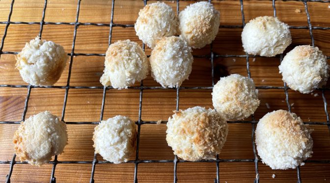 Panko crusted balls