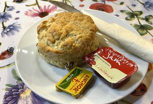 A scone a Café Sunart