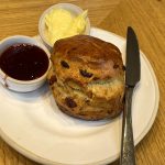 A scone at Gail's in Barnes