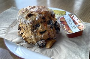 A scone at the Pitlochry Festival Theatre