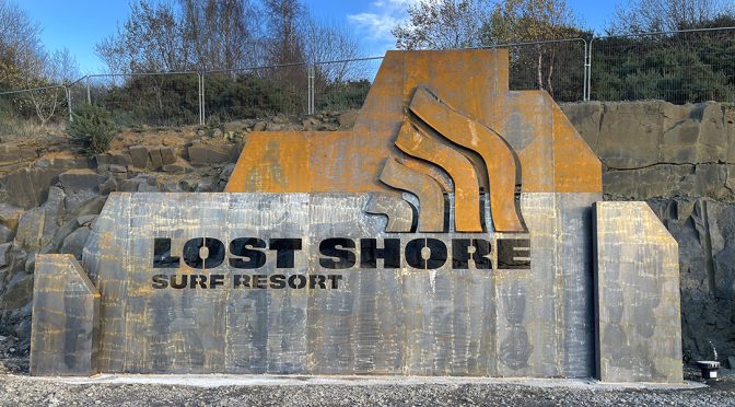 Sign for Lost Shore