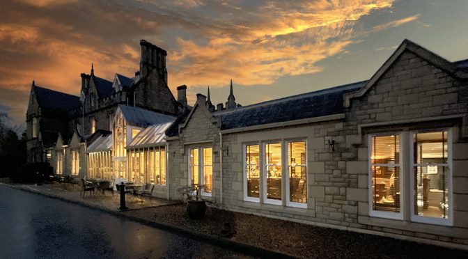 External view of the Inchyra Grange Hotel