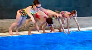 Swimming at the Inchyra Grange Hotel