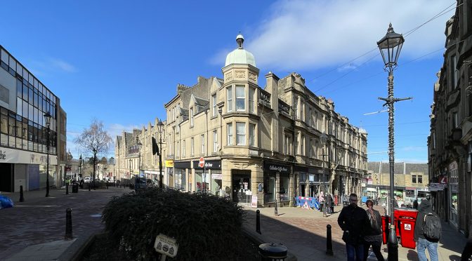 External view of the Callendar Coffee House, Falkirk